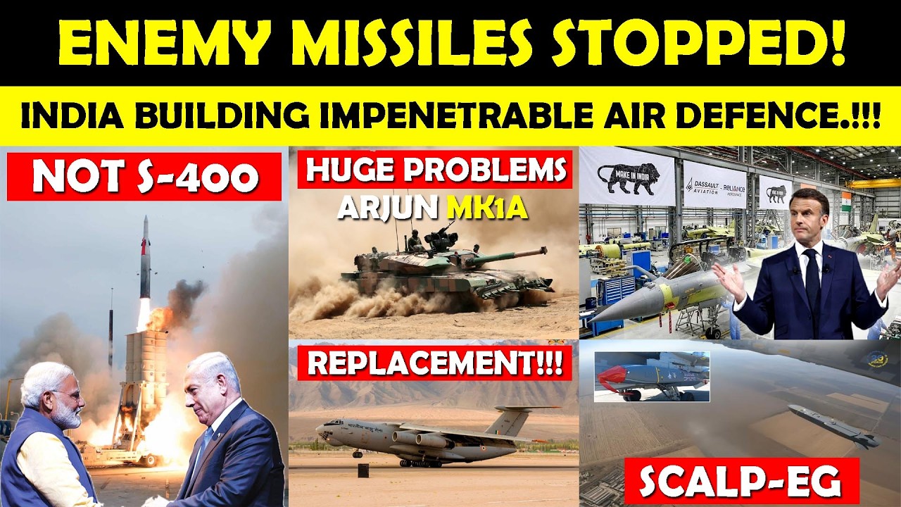 Indian Defence News:India-Israel Big Defence Deal,Laser Weapon,Rafale Missile Production,Arjun mk1a
