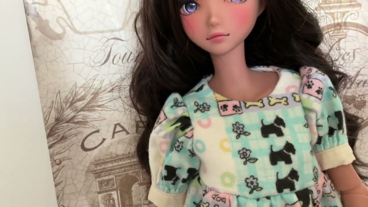 #smart doll #sewing new dress