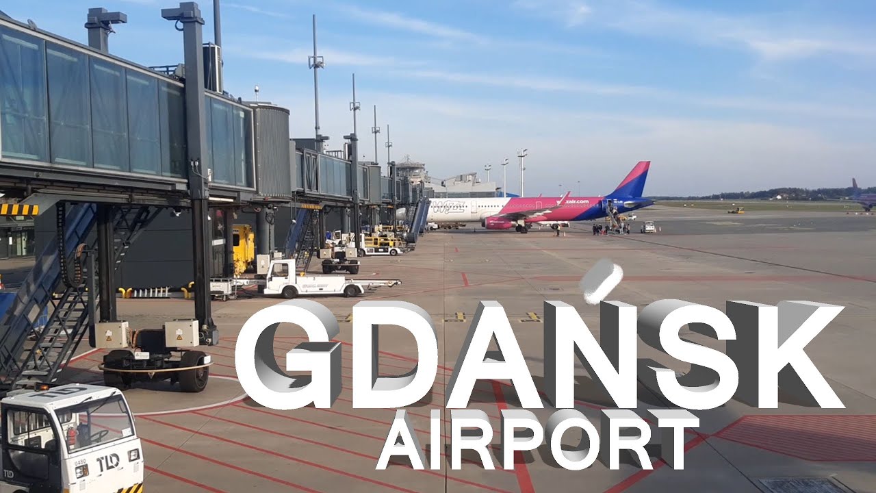 Landing at GDANSK AIRPORT 🇵🇱