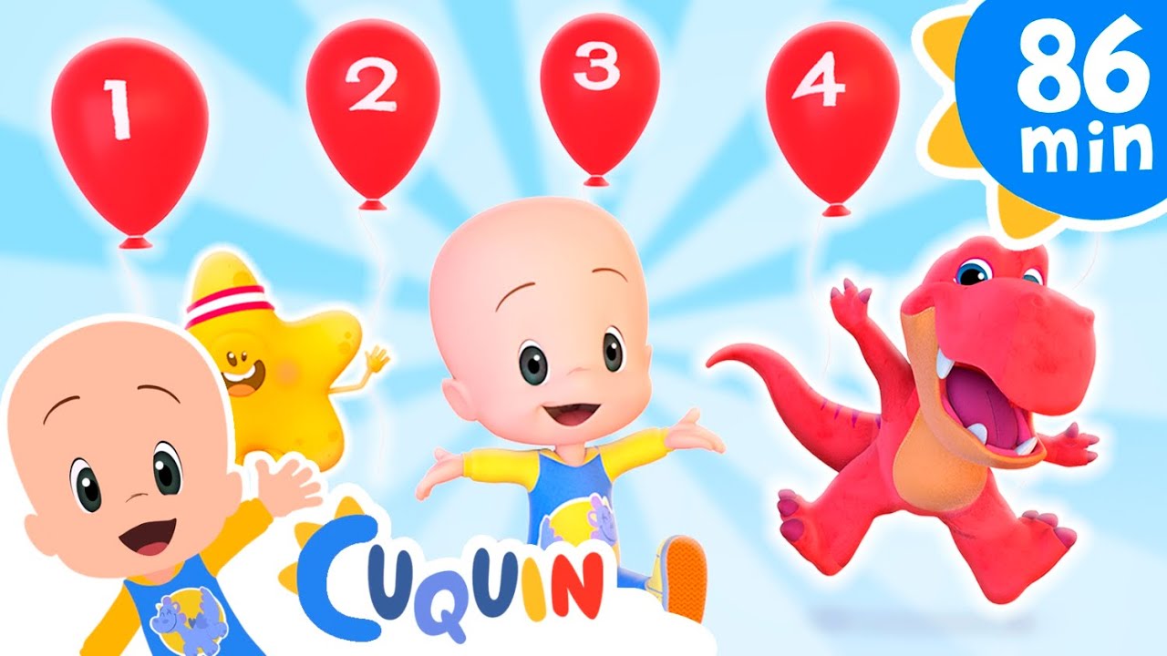 Reggaeton Numbers 🔢🕺 Nursery Rhymes by Cleo and Cuquin | Children Songs