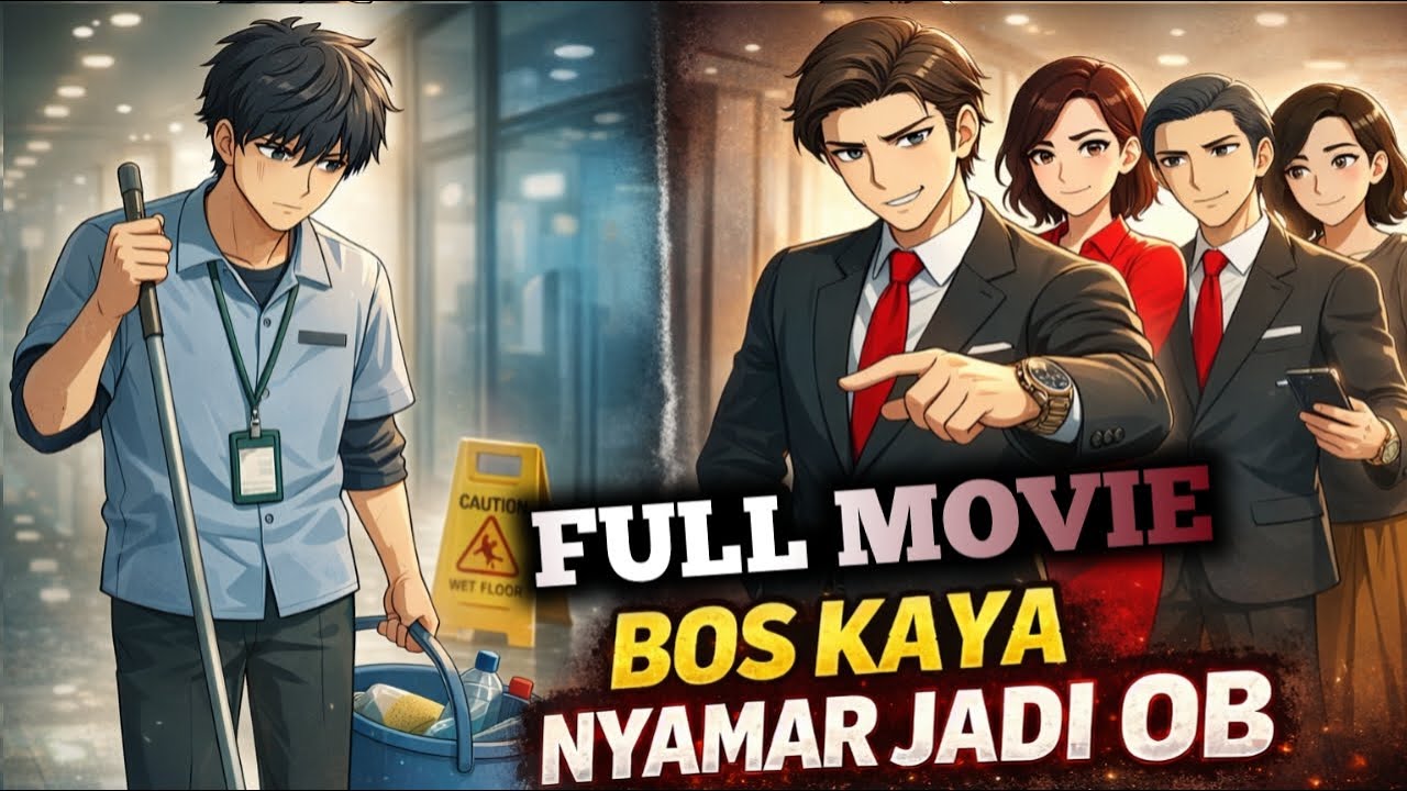 BOS KAYA NYAMAR JADI OB FULL MOVIE - DIHINA KARENA MISKIN | KARTUN ANIMASI DRAMA