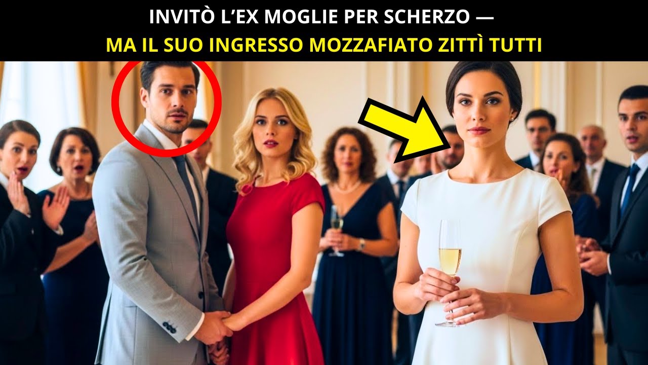 HA INVITATO L'EX MOGLIE PER SCHERZO... MA IL SUO INGRESSO SBALORDITIVO ZITTÌ TUTTI