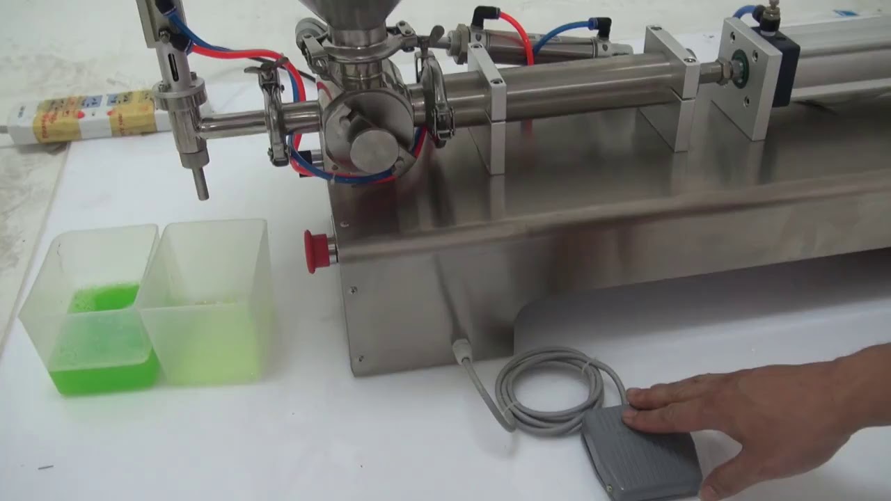 Поршневой пневматический дозатор для (кетчуп, майонез, мед, различные пасты, соусы и т.д.)