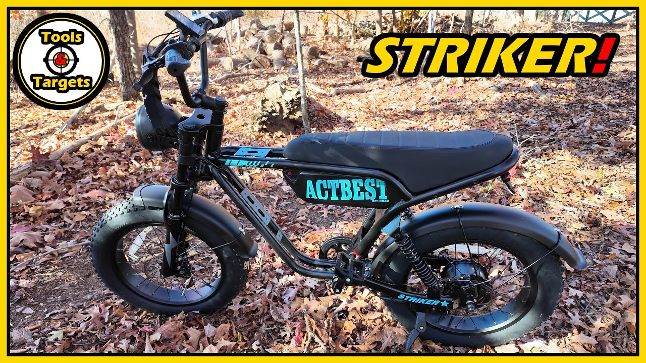 Острые ощущения и ВОСТОРГ!... Обзор и поездка на электровелосипеде STRIKER от Actbest!