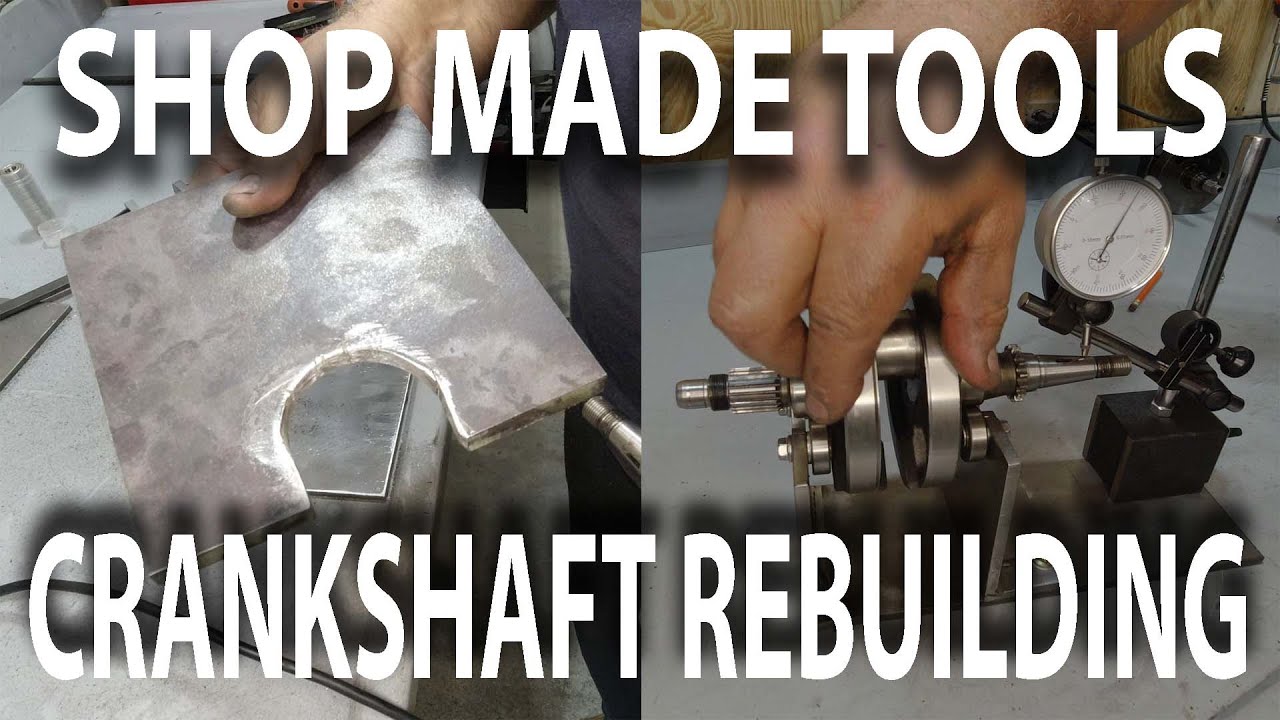 Press Plate and Truing Stand for Single Cylinder Crankshafts Ep45