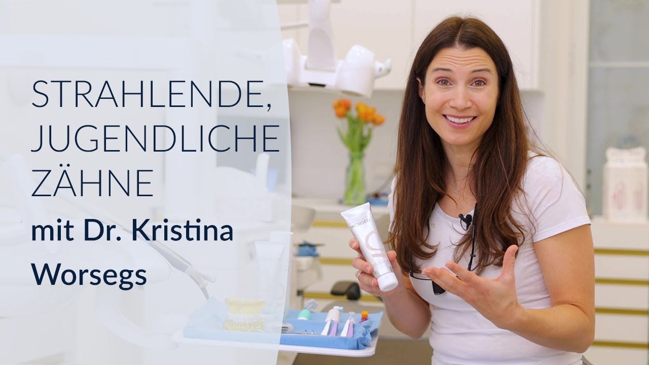 Zahnärztin Dr. Kristina Worseg enthüllt Geheimnis für strahlende & jugendliche Zähne 🦷
