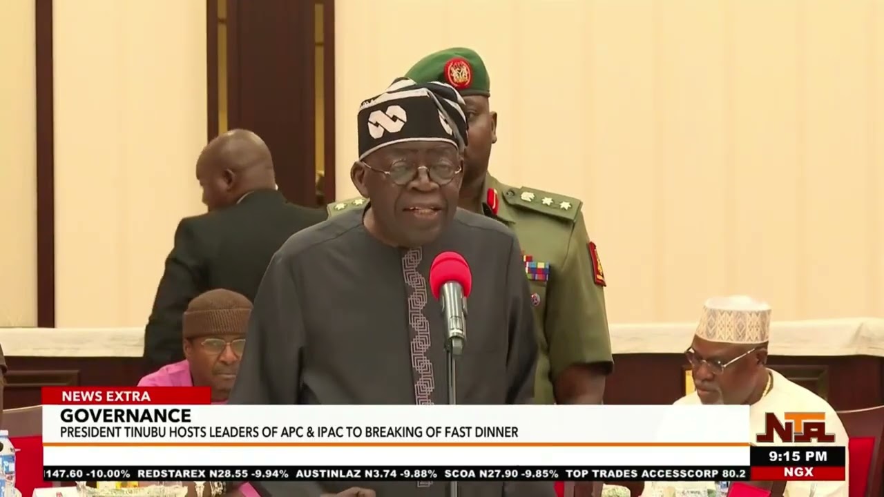 Tinubu Pledges to Protect Democracy at Interfaith Iftar with Political Leaders