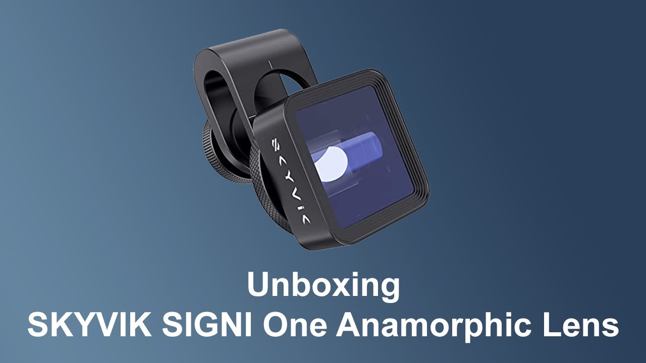 SKYVIK SIGNI One Anamorphic Lens - Unpacking and Unboxing