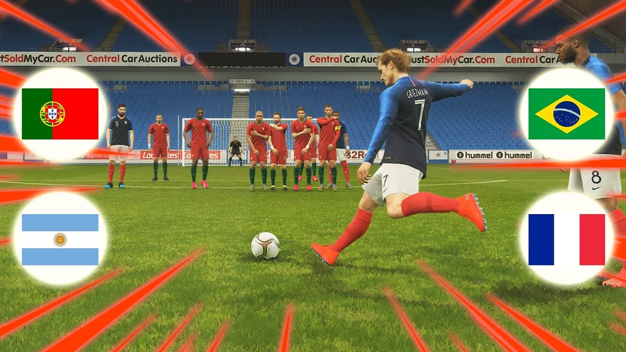 FINAL CAMPEONATO DE SELEÇÕES DE FALTAS! #03 | PES 2019