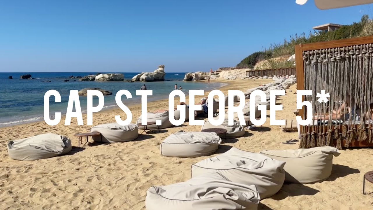 Best of Cyprus 2025. Cap St. George 5* - new luxury hotel, 4 k review