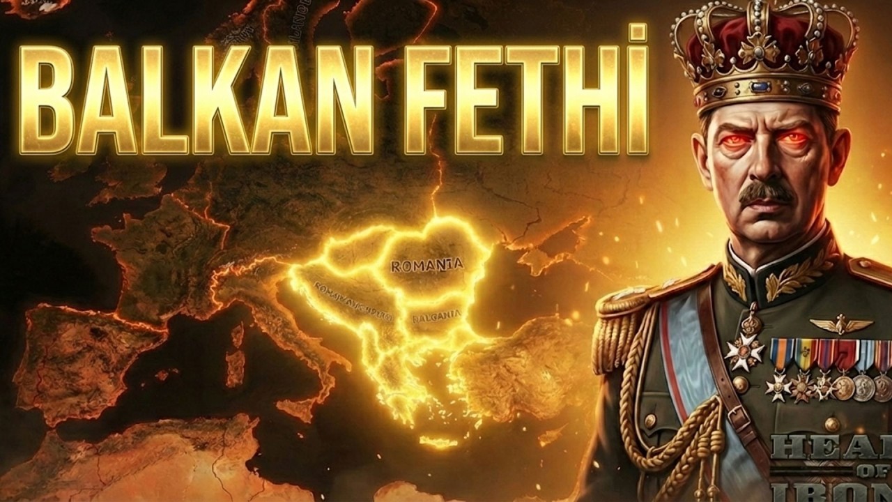 HOI4 Romanya #1 – Kral Carol ile Balkanların Mutlak Hakimi: Fetih Başlıyor! #hoi4 