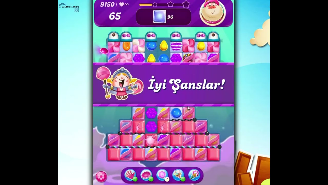 Candy Crush Saga Level 9150