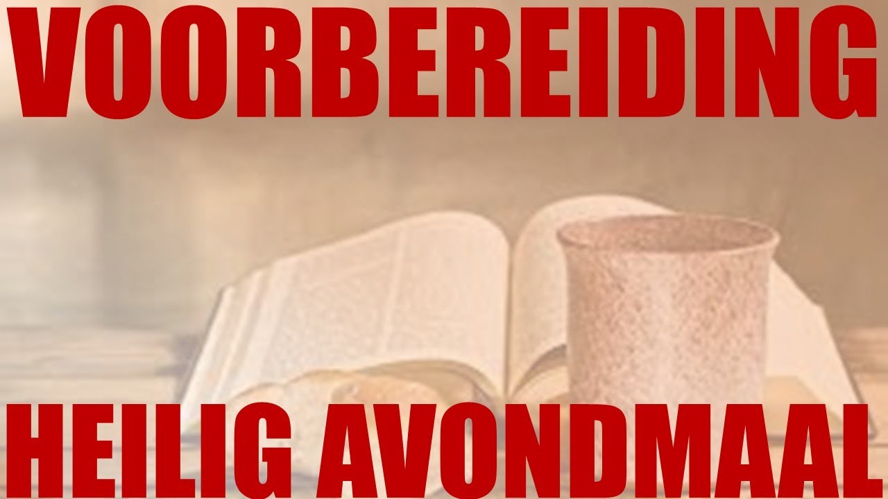 Ds. A. Simons | Jesaja 44: 3a | Want Ik zal water gieten op de dorstigen | Voorbereidingspreek |