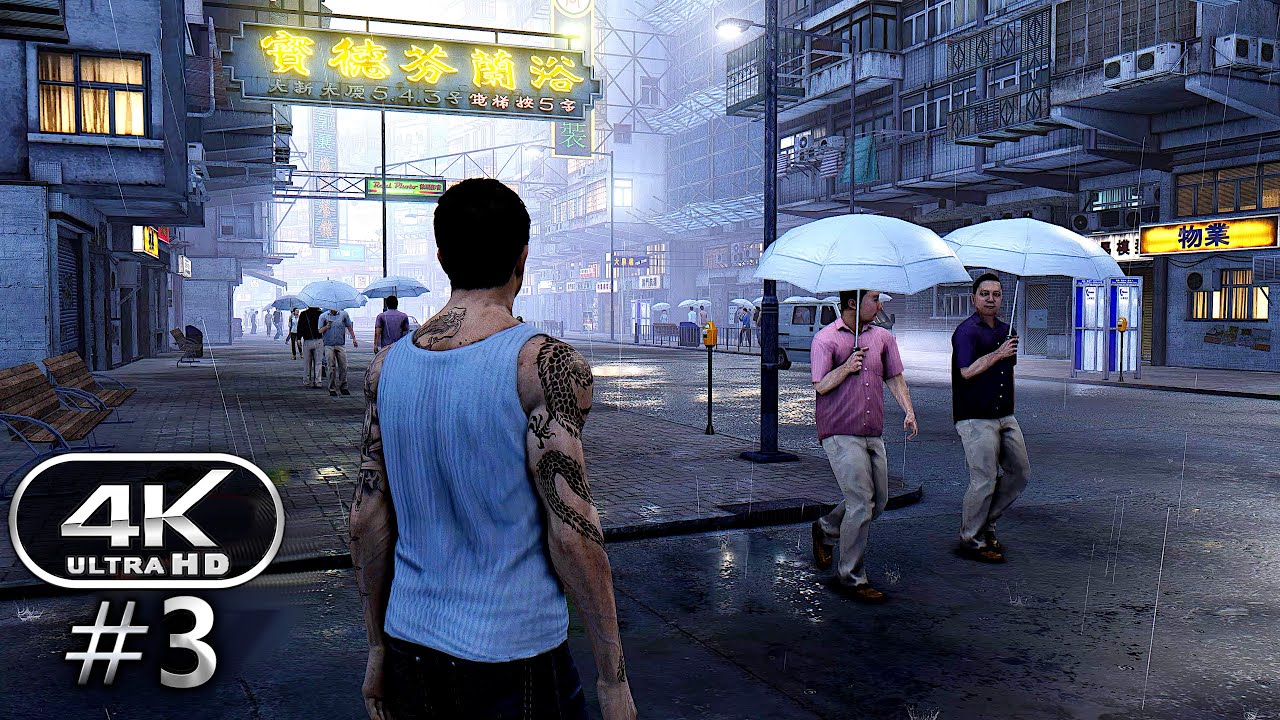 Sleeping Dogs Gameplay Walkthrough Part 3 - PC 4K 60FPS No Commentary