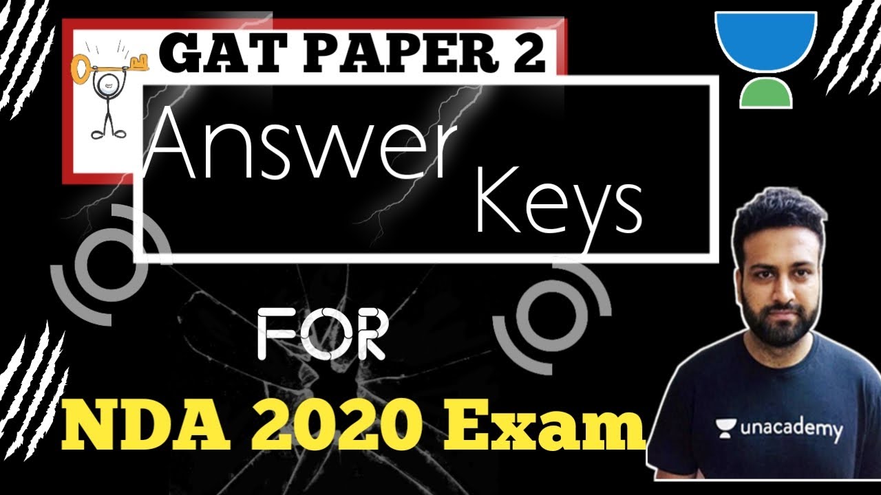 NDA 2020 Answer Keys || Paper 2 |\ Expected Cutoff