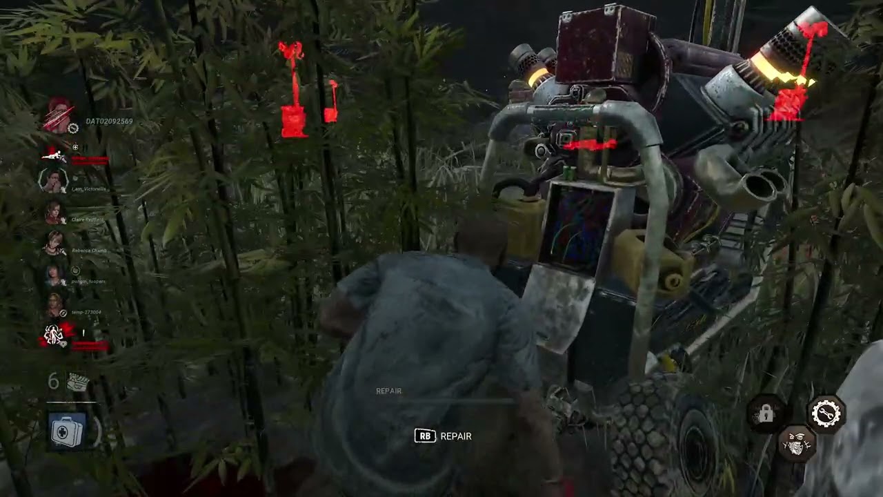 Playing Dead by Daylight