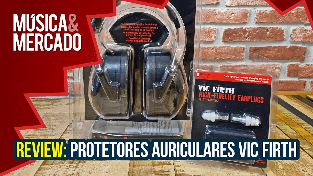 REVIEW: PROTETORES AURICULARES VIC FIRTH