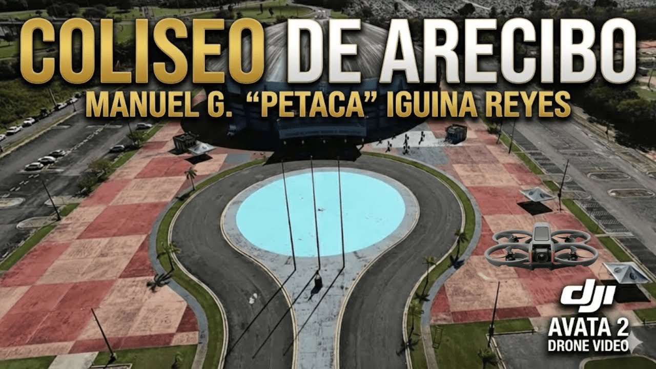 DRONE VIEW - COLISEO DE ARECIBO MANUEL G IGUINA REYES