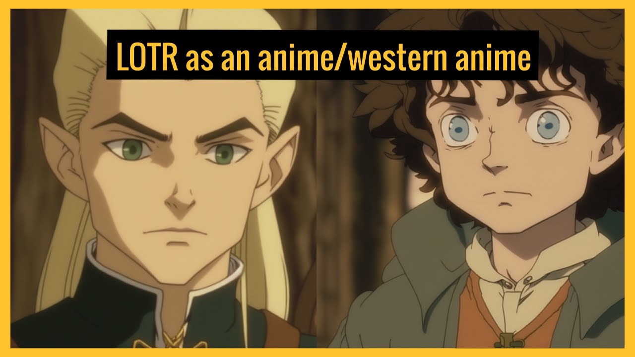 LOTR as an anime/western anime