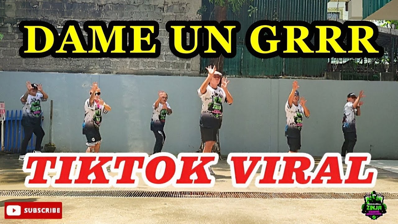 DAME UN GRRR I TikTok Viral I DJ Jurlan REMIX I Dance Workout I ZINJA JM