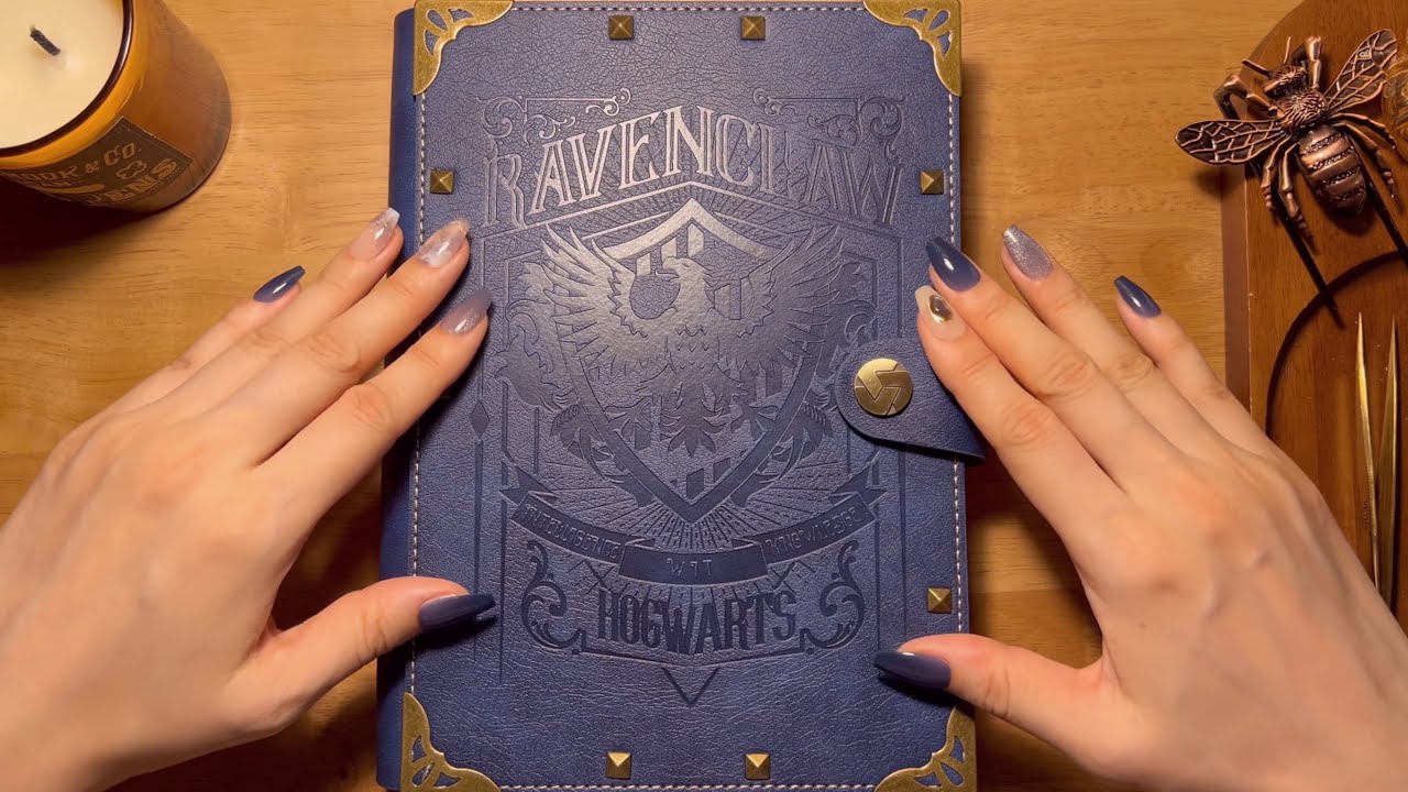 해리포터 테마로 다이어리 꾸미기 다꾸 ASMR | Harry Potter | scrapbooking ASMR | relaxing sounds | PaperTherapy