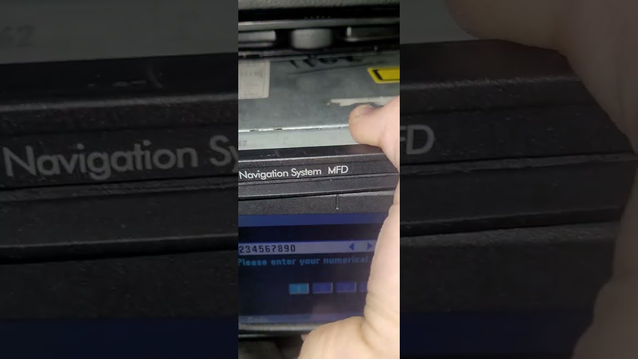 Volkswagen Golf MK4 Radio Navigation System MFD