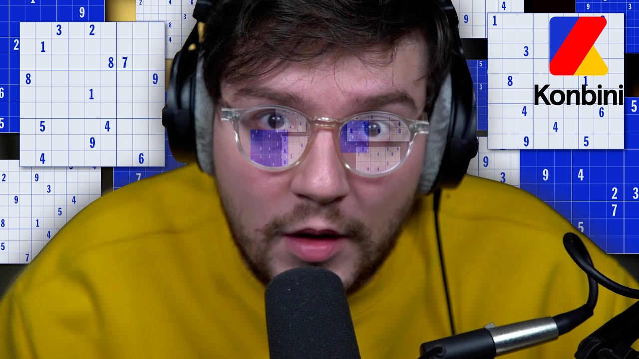 Je suis obsédé par le Sudoku.