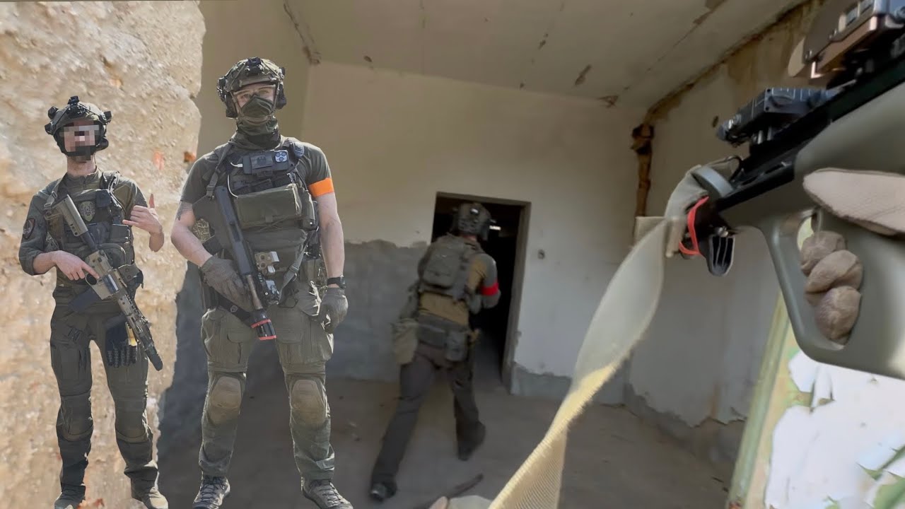 Quick CQB Assault on an Abandoned Military Base! Easy Base Airsoft