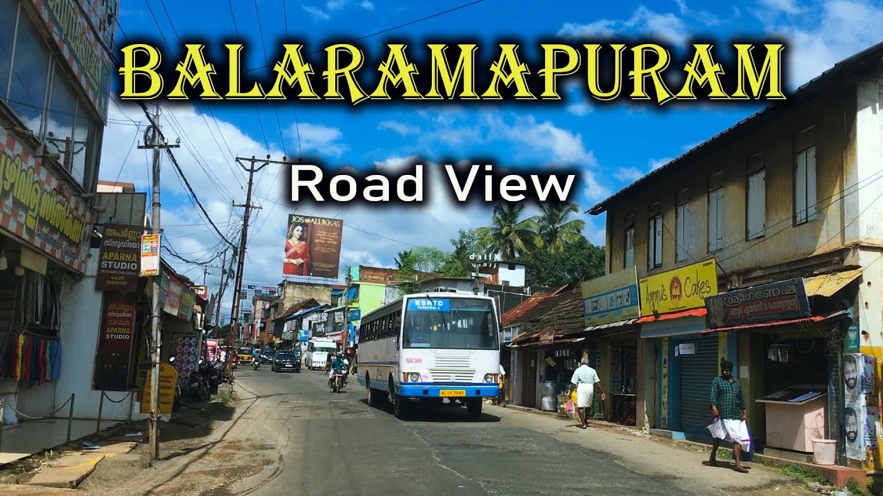 Balaramapuram Road View - பலராமபுரம் - Trivandrum - Kerala - India.