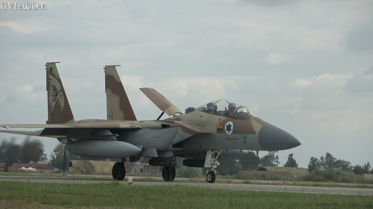 Iniochos 2021 Israel Air Force F-15 Ra'am