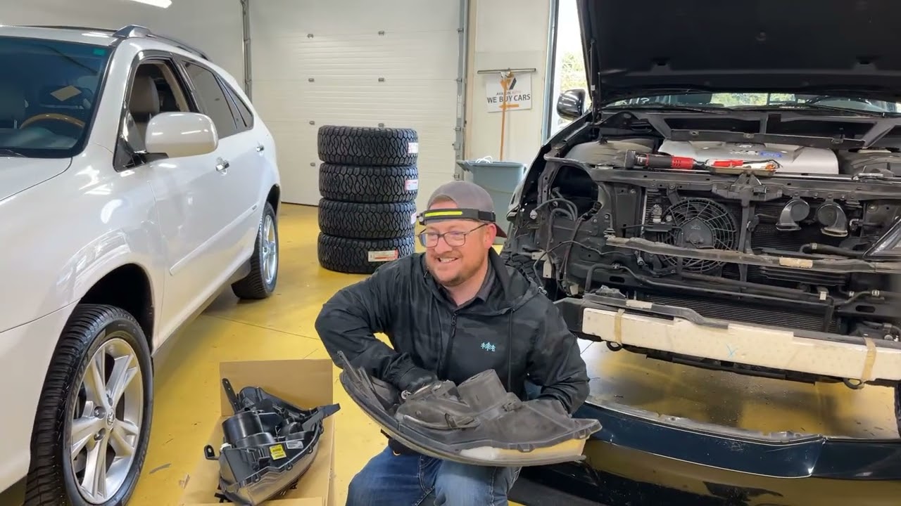 Lexus GX470 Headlight Install / Swap. Avalon Auto