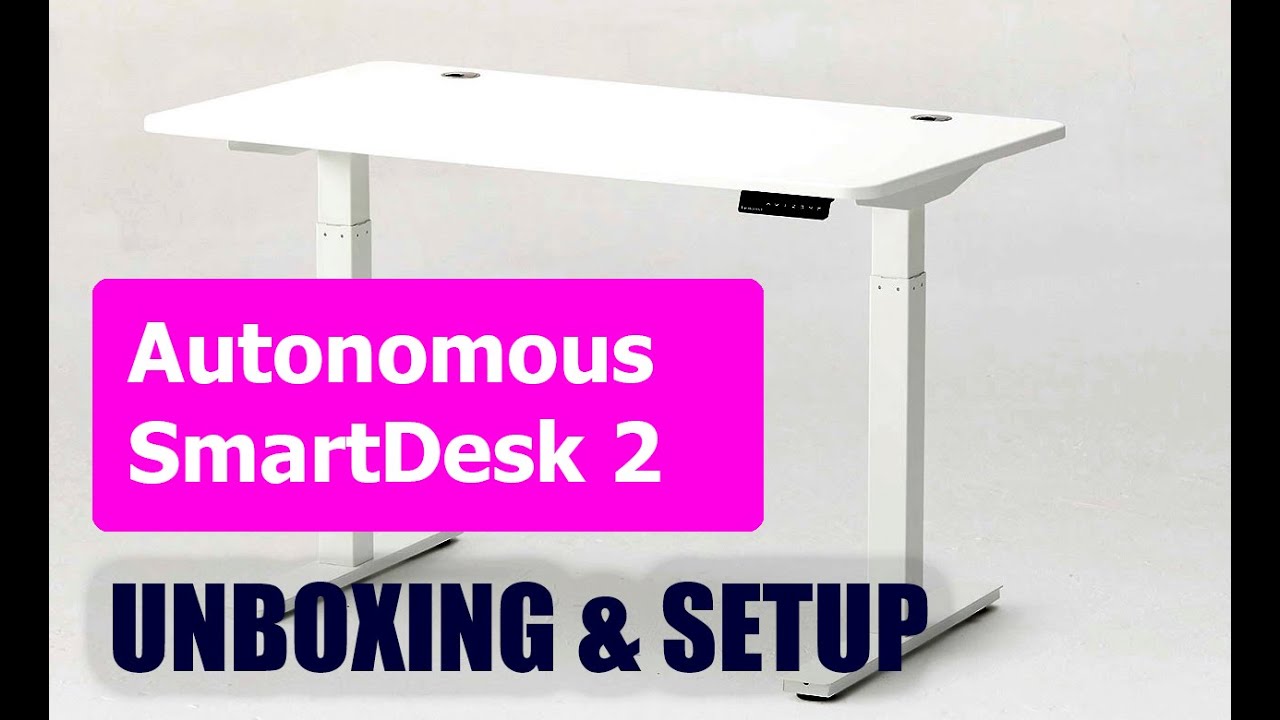 Autonomous SmartDesk 2 Standing Desk Setup