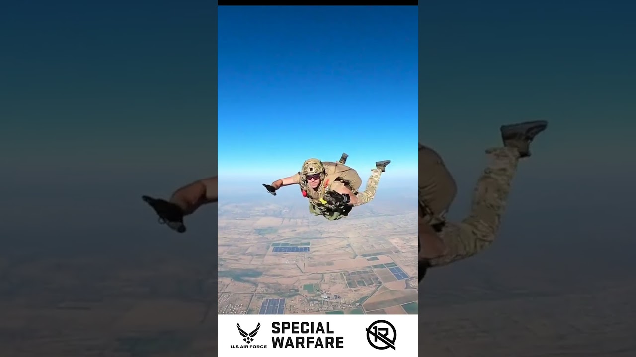 Military Freefall Jump- Falling With Style!