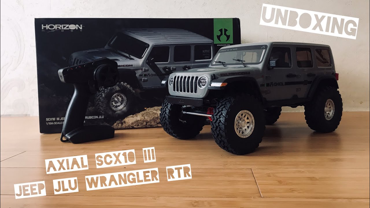 Axial SCX10 III Jeep Wrangler RTR 4WD unboxing and review - TOP?!