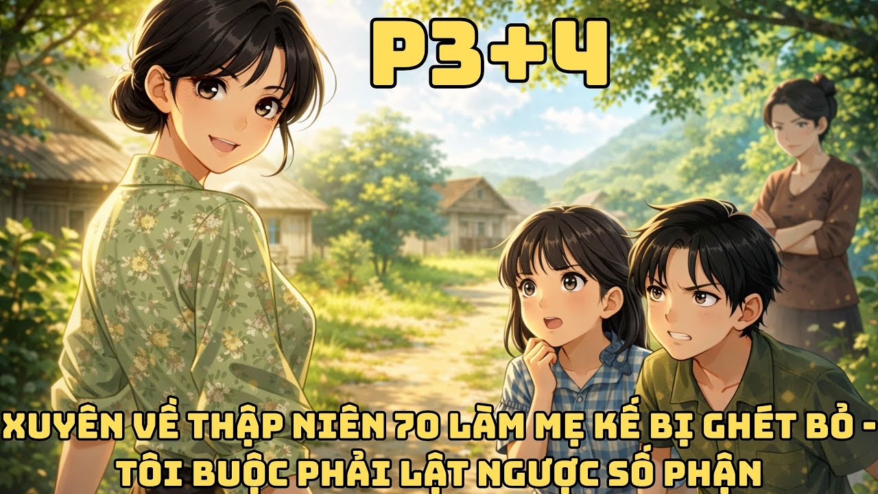 Truyện Audio| XUYÊN VỀ THẬP NIÊN 70 LÀM MẸ KẾ BỊ GHÉT BỎ - TÔI BUỘC PHẢI LẬT NGƯỢC SỐ PHẬN - P3+4