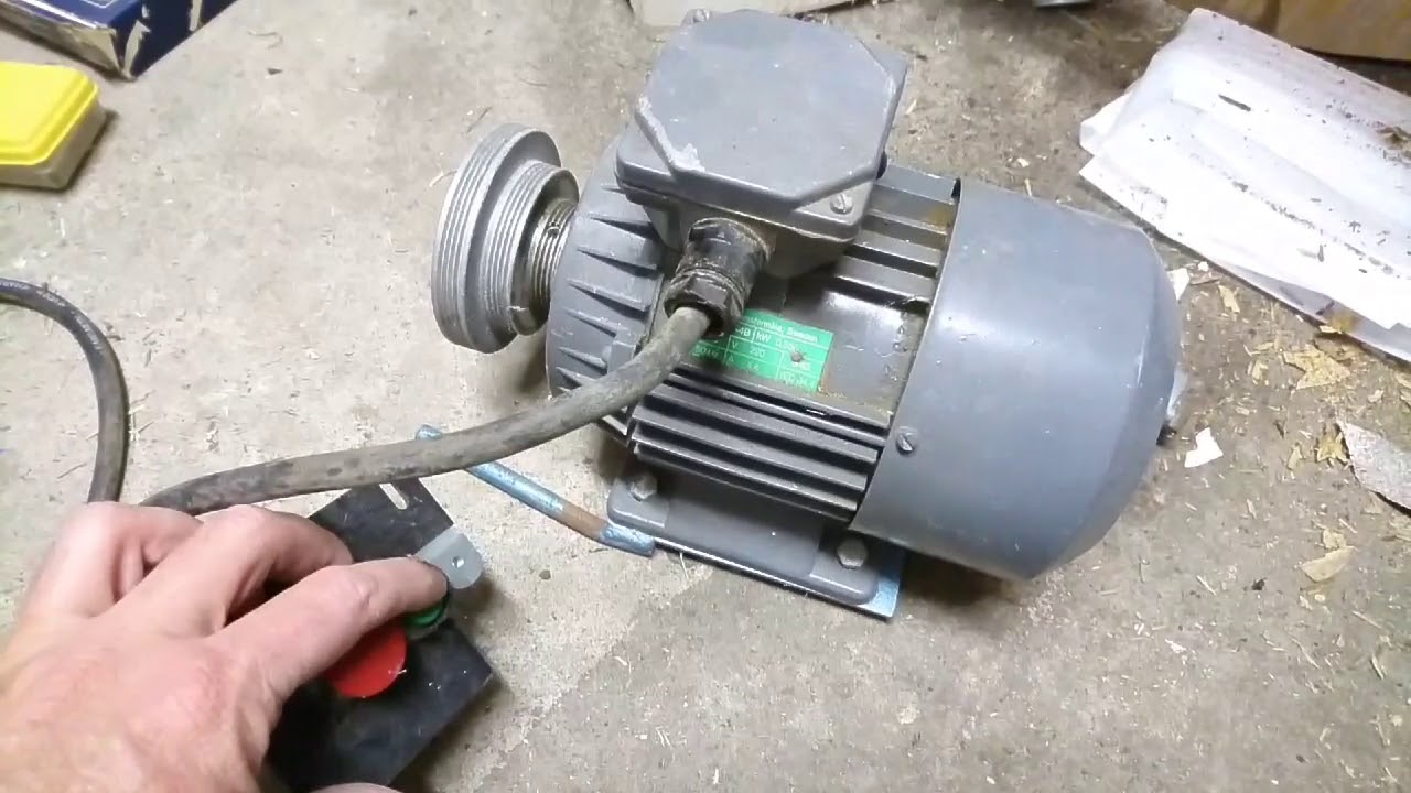 BEVI Capacity Start Electric Motor - 240v 50hz 1360rpm