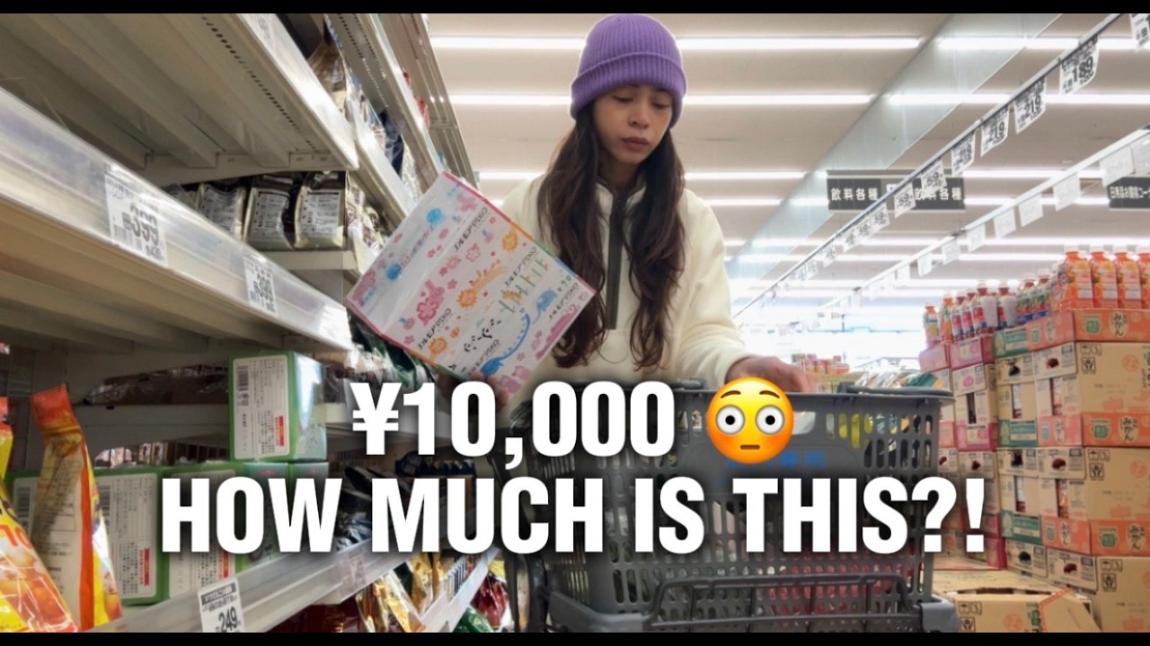 What &yen;10,000 Gets You in Japan 🇯🇵 | Real OFW Life + Cooking for 1 Week