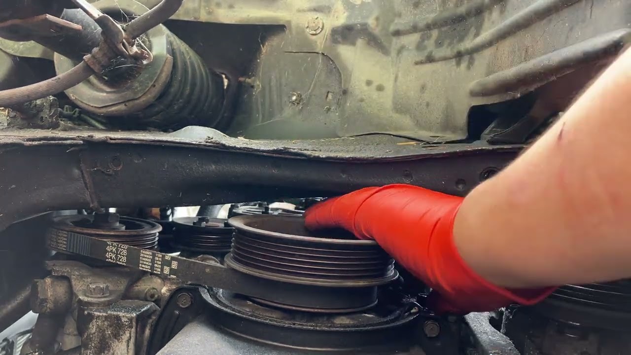 K11 Nissan Micra Aux Belts and Tensioner Replacement