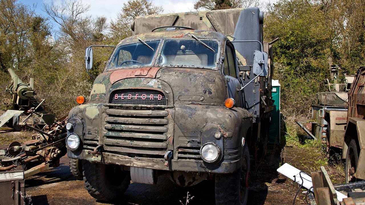 ABANDONED MILITARY VEHICLE GRAVEYARD FULL OF COLD WAR VEHICLES - URBAN EXPLORATION SCRAPYARD