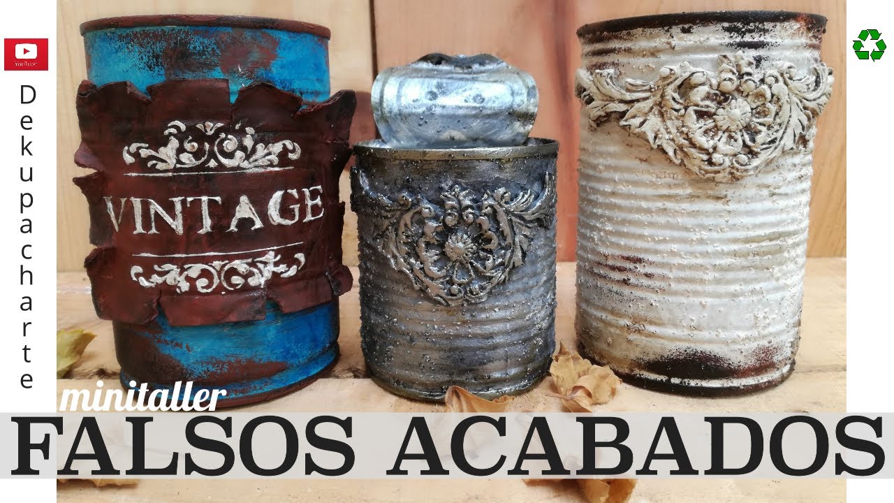 MINITALLER DE FALSOS ACABADOS