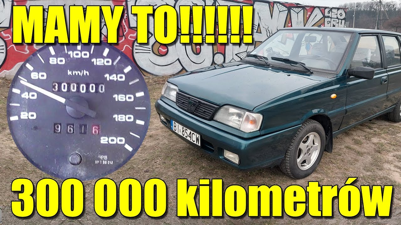 300 000 kilometr&oacute;w przejechał Polonez Caro Plus