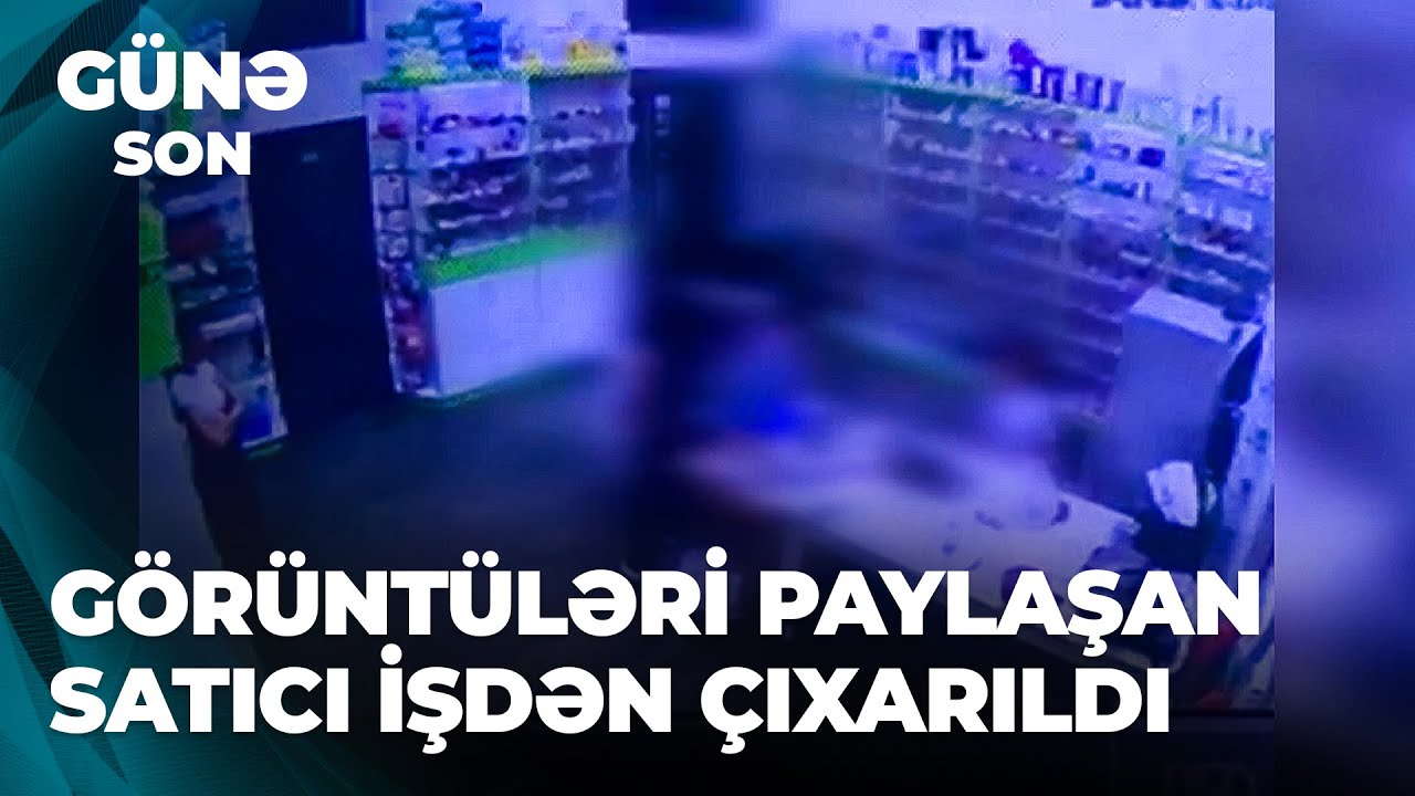 Günə son | Aptek müdiri əczaçını döydü