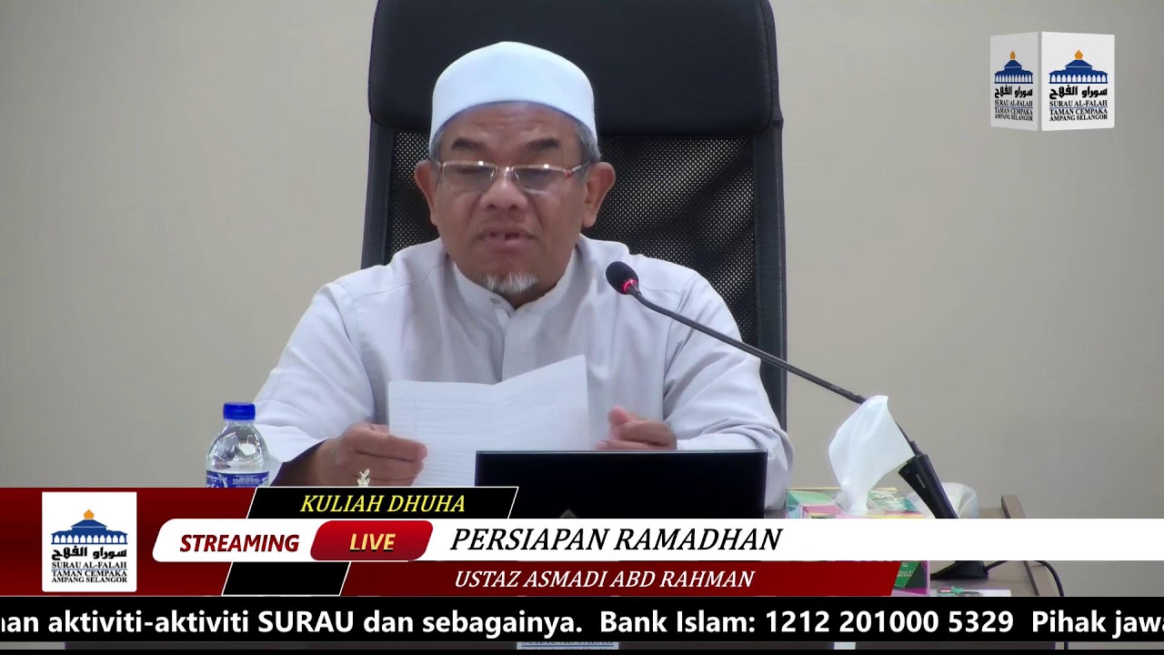 PERSIAPAN RAMADHAN