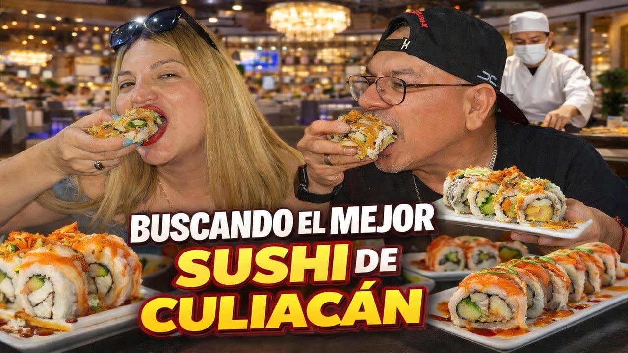 EN BUSCA DEL MEJOR SUSHI 🍱 DEL CENTRO DE CULIACAN’😋// los politenis