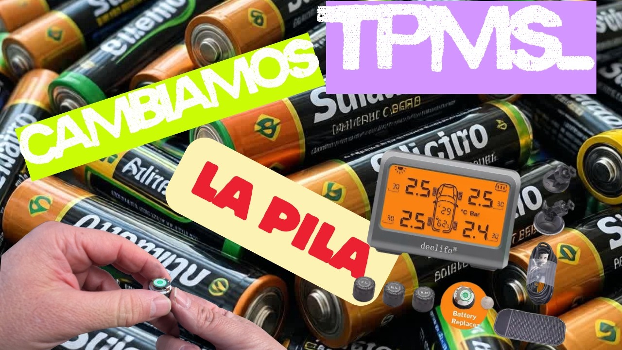 CAMBIAR PILAS TPMS
