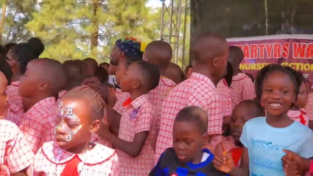 Comedian Amooti brings live kids excitement on stage 2024 End of Year 