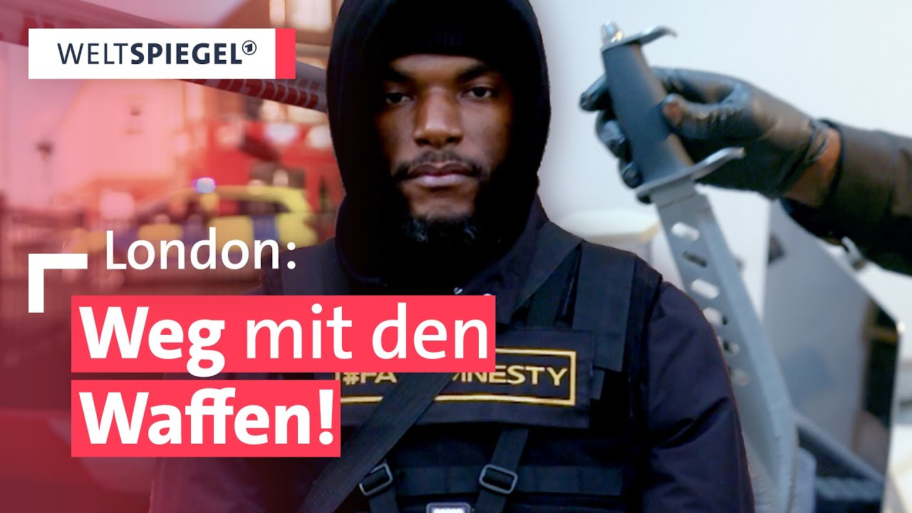 Immer mehr Messergewalt in Großbritannien | Weltspiegel