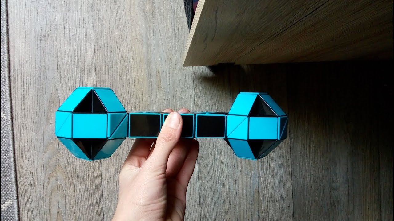 Magic Snake 48 or Rubik's twist 48 - How to make a dumbbell