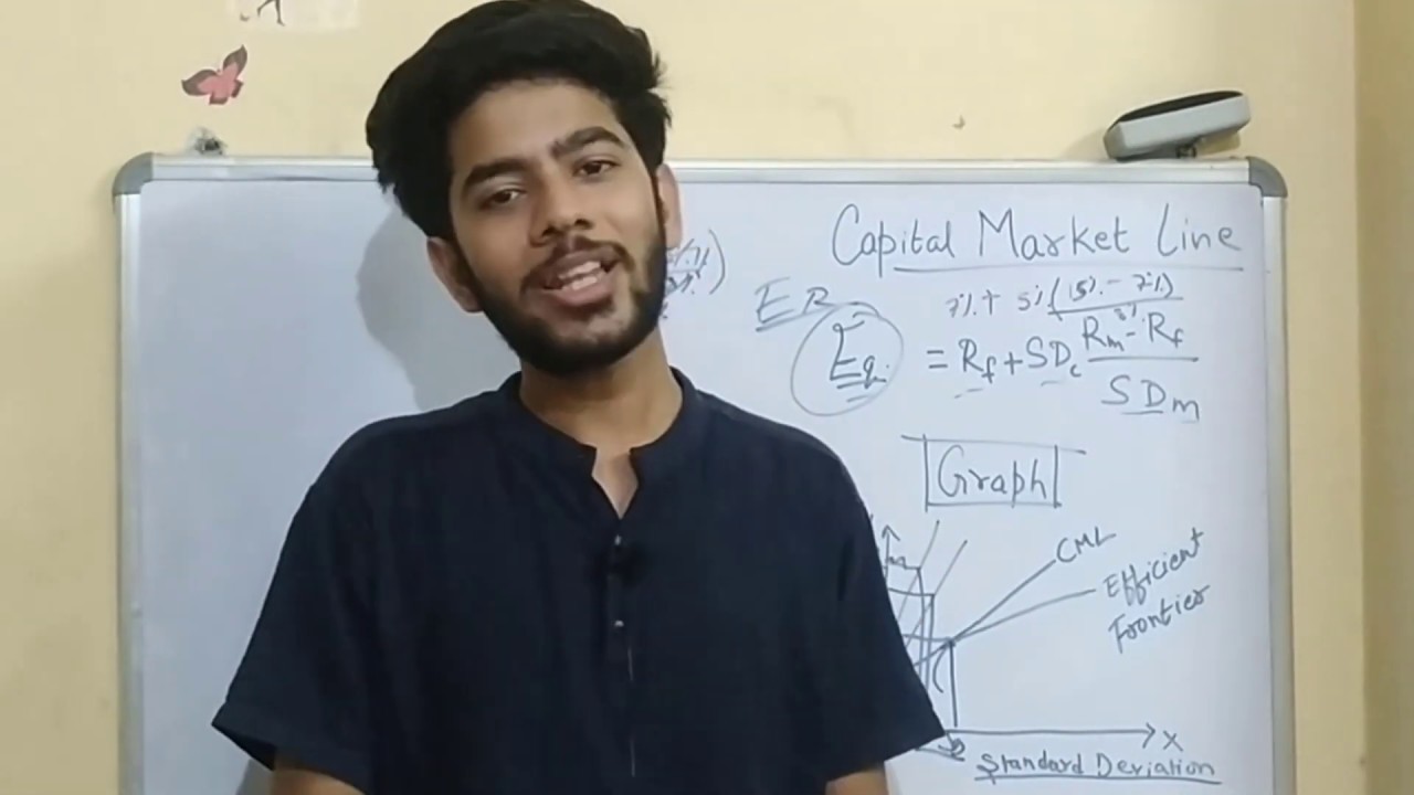 Capital Market Line Explained in Detail | With Graph | Equation of CML