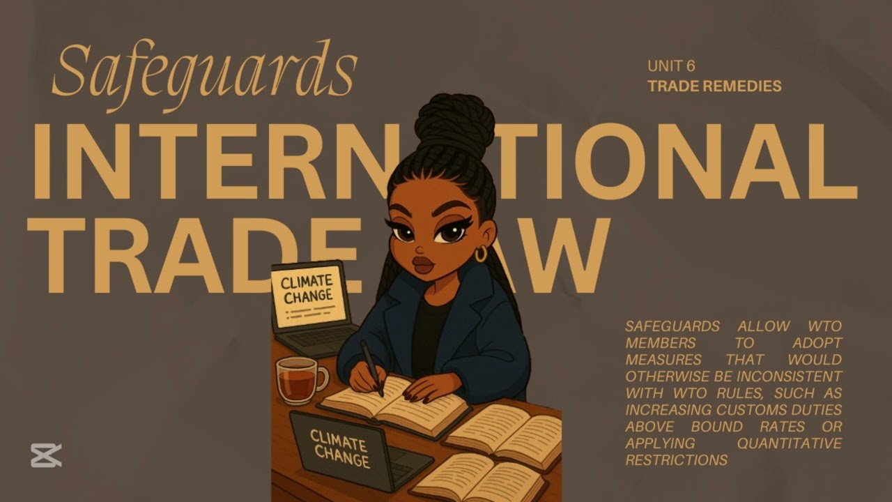 safeguards| international law unit 6 trade remedies part 3
